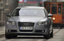 Den nye A6'er kendes let p&aring; dens nye k&oslash;lergrill.