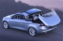 Den nye cabriolet med det innovative tagsystem kommer p&aring; markedet i 2006.