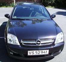 25 sorte Opel Vectra Wagon f&oslash;lger cykell&oslash;bet 