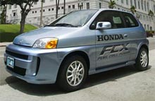 Brændselscellebilen Honda FCX 2005 er nu godkendt til det private marked og klarer det nordiske klima.