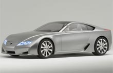 Konceptbilen LF-A er en tydelig indikation af den retning, som Lexus-design vil følge i fremtiden.
