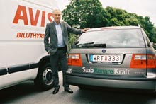 Biludlejningsfirmaet Avis har bestilt 400 Saab 9-5 2,0t BioPower - de f&oslash;rste 200 er allerede leveret.