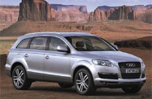De danske Audiforhandlere &aring;bner op for bestillingen af Q7 ultimo oktober, og de f&oslash;rste biler kan leveres i marts 2006.