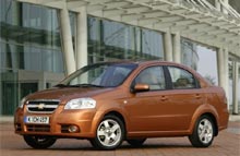 Premiere p&aring; helt ny Chevrolet Aveo 4-d&oslash;rs p&aring; bilmessen i Frankfurt.