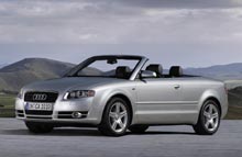 Audi A4 Cabriolet leveres fra marts 2006 til de danske kunder.