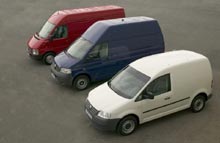 Volkswagens markedsandel er n&aring;et op p&aring; over sytten procent af
det samlede varevognssalg i Danmark.