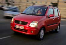 Opel Agila blev kåret sammen med søstermodellen Suzuki Wagon R+