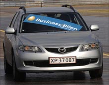 Mazda6 hædret for gode firmabilsegenskaber.