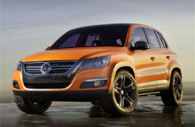 Verdenspremiere i Los Angeles - Volkswagen præsenterer den nye Concept Tiguan.