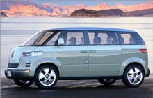 Volkswagen Microbus er designet af Volkswagens amerikanske design-studie i Kalifornien.