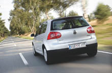 VW kører fra konkurrenterne, bl.a. med Blue Motion-modellerne, her en VW Golf.
