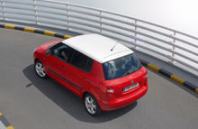 &Scaron;koda Fabia har f&oslash;rertr&oslash;jen p&aring; i f&oslash;rste halv&aring;r af 2008.