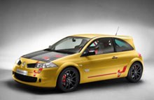 Renault M&eacute;gane R26.R - 237 km/t p&aring; toppen.