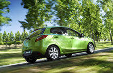 Mazda 2 er med til at give Mazda i Danmark et salgsplus p&aring; 55 pct.