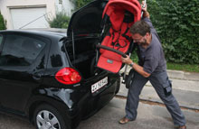 Ikke alle biler er egnede til b&oslash;rnefamiler.