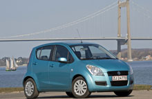 Sm&aring;bilerne, deriblandt Suzuki Splash, tager 47,7 procent af markedet.