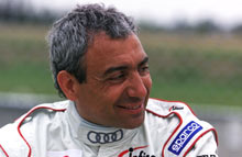 Det var en punktering, der kostede den erfarne racerkører Michele Alboreto livet.