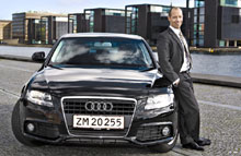 Adm. dir. Kasper Gjedsted fra Sixt m&aelig;rker krisen positivt.