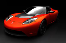 Tesla Roadster præsenteres for pressen i dag.