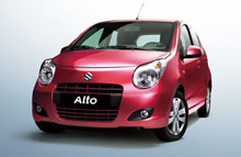 Suzuki Alto kunne trække bilkøberne hen til forhandlerne i juli. 328 røg over disken.