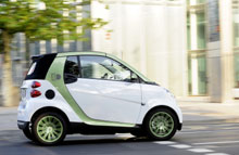 smart electric drive kommer på markedet i 2012.