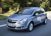 Ny version af Corsa ecoFLEX kan køre op til 27 km/l ved blandet kørsel ifølge EU-normen.