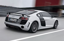 Audi R8 GT - stopper f&oslash;rst ved 320 km/t.