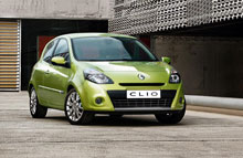 En Clio må godt være skriggrøn, når den er privatleaset.