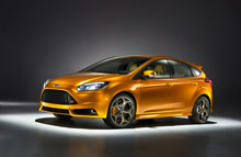 Den ny Ford Focus ST med 250 hk.