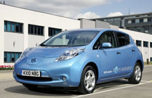 LeasePlan vil sende 100 styk Nissan LEAF ud til kunder i 13 lande.