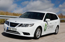 Saab 9-3 ePower skal foreløbig ud af køre i 70 eksemplarer.