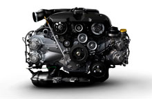 De nye benzinmotorer vil successivt lanceres i modelprogrammet med start i Subaru Forester i løbet af 2011.                                                                              