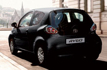 Et billån til en Toyota Aygo kan fås til netto 869 kr. pr. md. med 20.000 kr. i udbetaling.