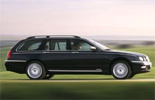 Rover 75 Tourer er et flot bud på en engelsk konkurrent til de store tyskere som Audi og Mercedes.