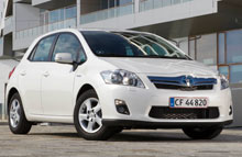 Den nye Toyota Auris hybridbil