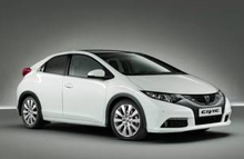 Den nye Honda Civic vil kunne ses hos de danske forhandlere primo 2012. 