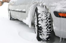 Vinterdæk på alle Hertz udlejningsbiler fra november til og med marts. 