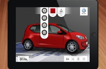 Volkswagen præsenterer ny app, hvor brugerne har mulighed for at komme helt tæt på Volkswagen up! i form af oplysninger, designmuligheder og spil.