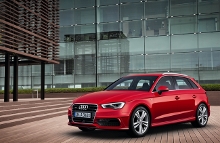 Den nye Audi A3 Sportback forventes på det danske marked i februar/marts 2013.