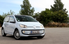 Volkswagen Up er sammen med tvillingesøstre Skoda Citigo og Seat Mii blandt favoritterne til at blive Årets Bil i Danmark 2013.