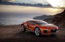 Den nye Audi nanuk quattro concept sprinter fra 0-100 km/t på 3,8 sek., og tophastigheden ligger på 305 km/h.