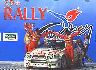 Det danske rallyteam, Henrik Lundgaard og co-driver Jens Christian Anker, har med weekendens imponerende sejr i 
det tyrkiske rally sikret sig årets europamesterskab i rally.
