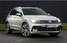 Tiguan med Golf GTI-motor klare 0-100 km/t på kun 6,5 sek. og nå en topfart på 220 km/t.