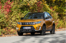 Premieredag 11. november for Suzukis faceliftede SUV med opfrisket design, ny turbomotor, mere udstyr og priser fra 197.990 kr.