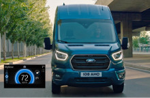 Den nye Ford Transit har en forbedret brændstoføkonomi på op til 7 procent. Se videoen med gode råd til besparelse af brændstoffet nederst i artiklen.