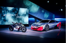 BMW Motorrad Vision DC Roadster og BMW Vision M NEXT.