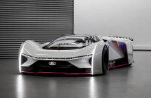 Ford løfter endelig sløret for den virkelige Team Fordzilla P1 – en vaskeægte fysisk prototype af virksomhedens virtuelle e-sportsracerbil Project P1.