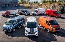 Ford Transit Custom er den mest solgte bil i Danmark i f&oslash;rste kvartal af 2022.