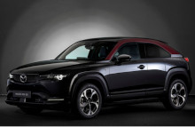 Verdenspremiere på Mazda MX-30 R-EV med rotationsmotor som generator, der producerer strøm til batteriet.