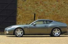 Aston Martin DB7 Zagato med håndbygget italiensk special-karrosseri.